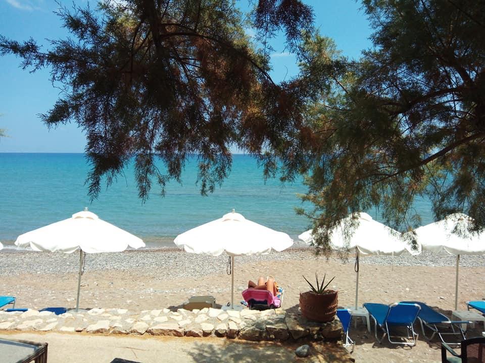 Beachfront Apartment Kato Káto Zákros Kültér fotó